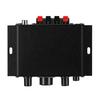 Origin Small 2ch Audio Amplifier Output 20W 20W Aluminum Body Simple Functions Compact Size Stereo Amplifier Adapter Included Mini Power Amplifier