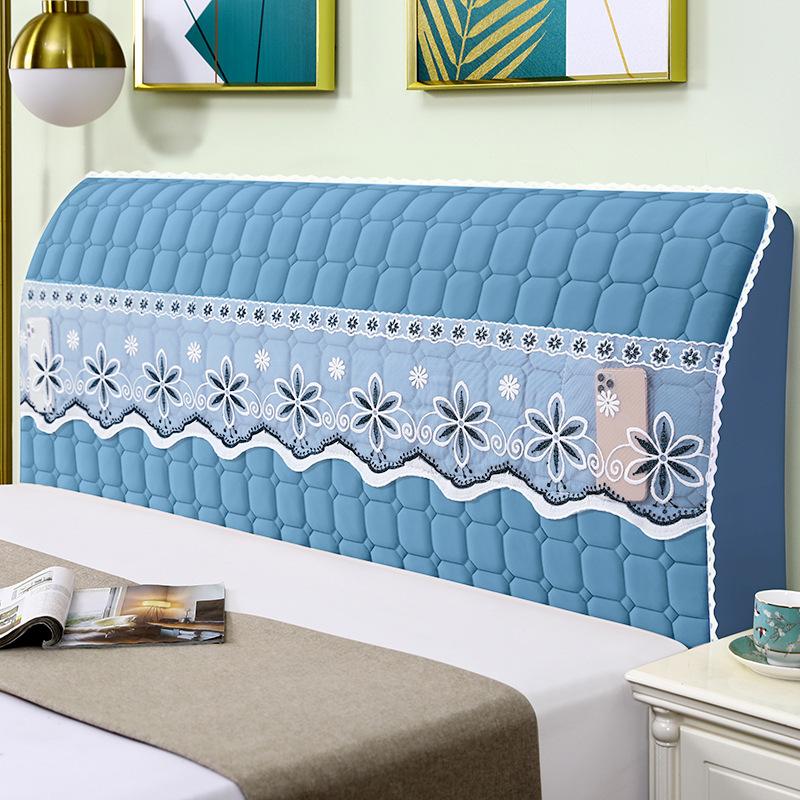 New Thickened Headboard Cover All Inclusive Simple And Elegant Dust-Proof Cover For The Headboard Resistant To Bumps And Impacts