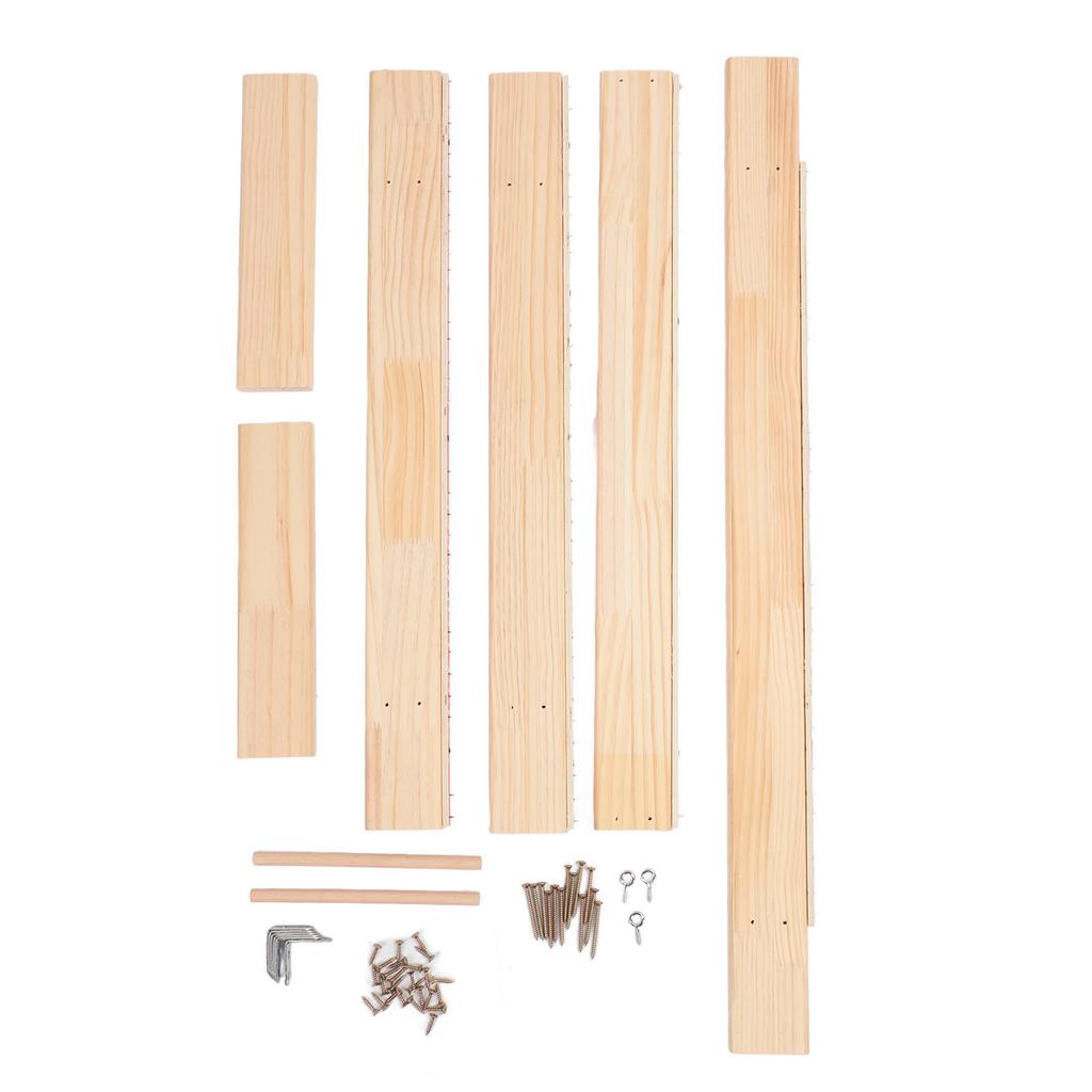 Tufting Frame for Rug Making 35.4x35.4in Easy Assembly Wooden Durable Tufting Frame for Rug Making