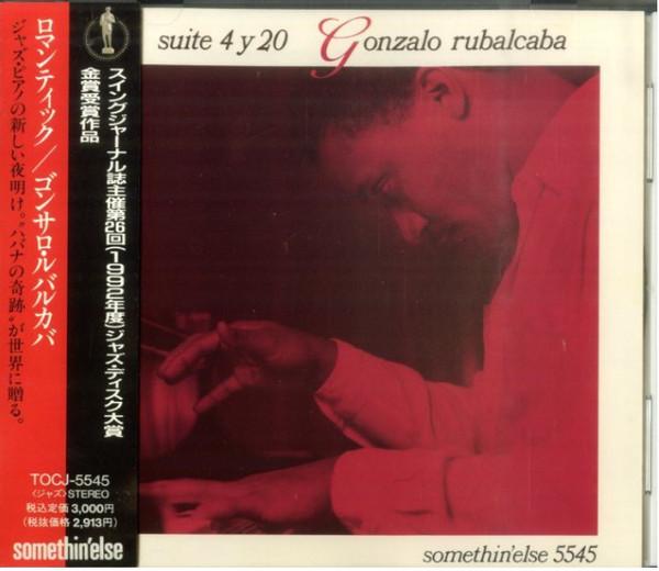 CD GONZALO RUBALCABA Suite 4y20 TOCJ5545 Somethin Else 1992 Япония ObiJazz Б/у