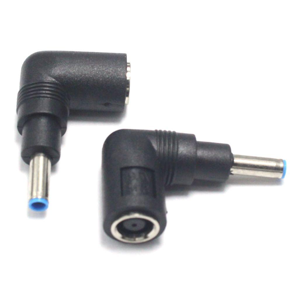Угол 7,4*5,0 мм до 4,5*3,0 мм синие наконечники для HP Dell Connector Power Charger Plug Laptop Adapter