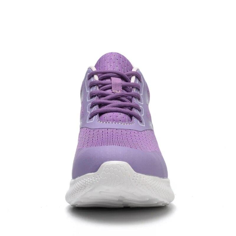 Est Рабочая обувь, женская защитная обувь с защитой от ударов и проколов, мужская защитная обувь со стальным носком, легкие удобные кроссовки