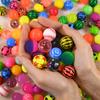 10-50 шт. Резиновый прыгучий мяч Детские сувениры Летняя вечеринка по случаю дня рождения Подарок для гостей Подарочные пакеты Наполнители для пиньяты Призы Прыгающий мяч Игрушка 25 мм