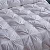 Luxury White Goose Down Comforter Single/Double/King/Queen Size Duvet Insert Pinch Pleat Design 100% Cotton Shell Thick Quilt