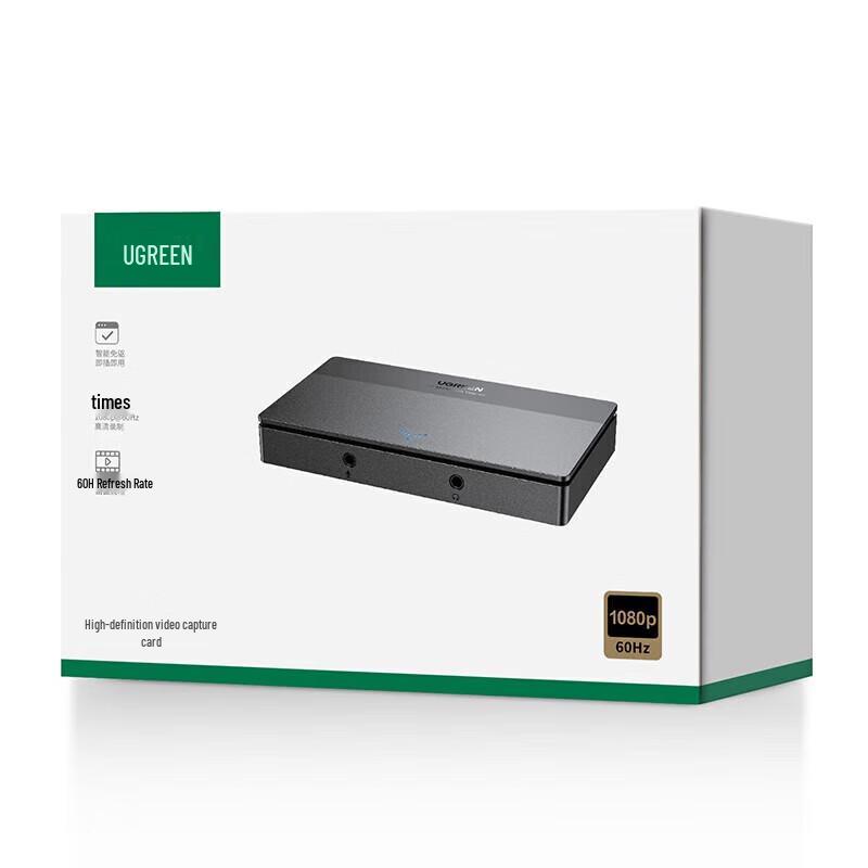 Ugreen 4K HDMI Видеозахватывающая карта CM630