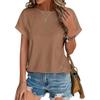 Urban Style T Shirt For Women With Cotton Polyester Blend Comfortable Casual Fit