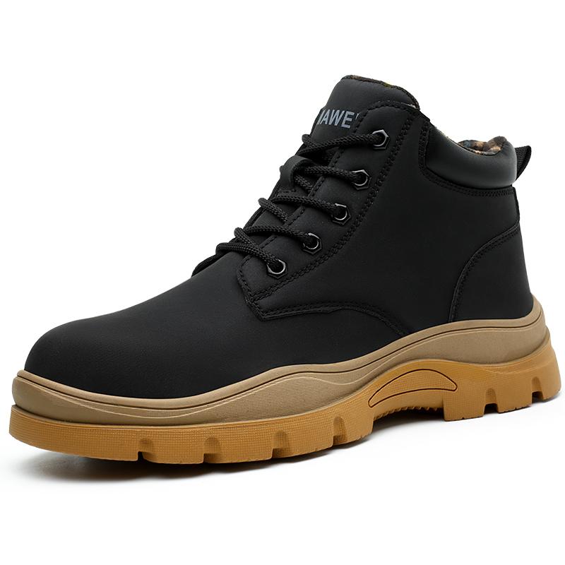 Рабочие кроссовки Обувь со стальным подноском Мужская защитная обувь Новая проколостойкая рабочая обувь Ботинки Неразрушимая безопасность Мужская обувь