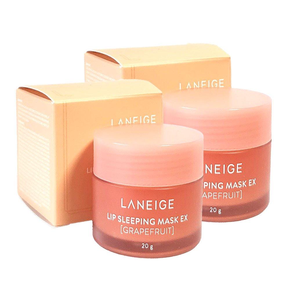 LANEIGE Ночная маска для губ EX Грейпфрут 20 г x 2