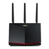 Asus Ethernet WiFi Pro Wireless Router Latest Standard WiFi6 Dual Band Gaming Compatible with V6 Port Quad Core CPU with Mesh Function 4LDK RT-AX86U
