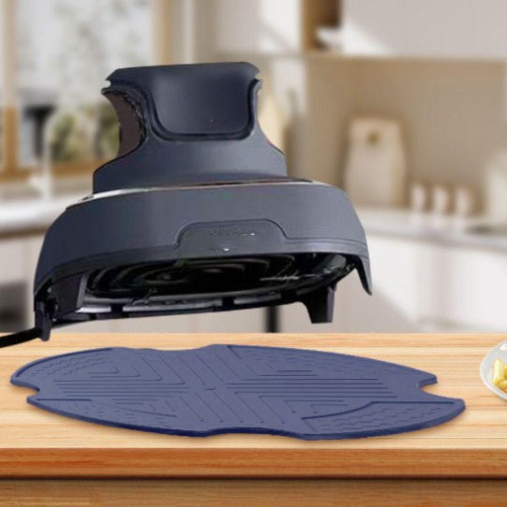 Изолированные подставки для фритюрницы Силиконовые подставки для фритюрницы Легкоочищаемый противоскользящий коврик для духовки