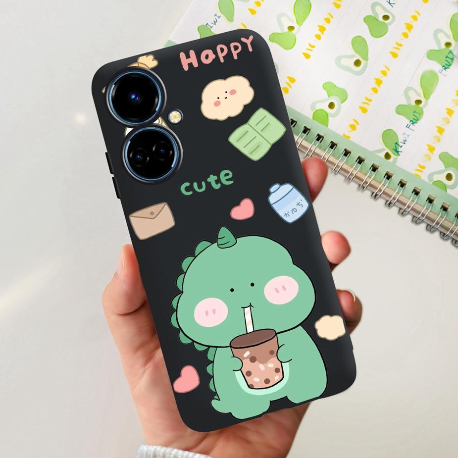 Чехол для Tecno Camon 19 Neo CH6i, новый модный окрашенный чехол, мягкий силиконовый чехол для телефона Tecno Camon 19 Pro 5G Camon19 Neo, бампер