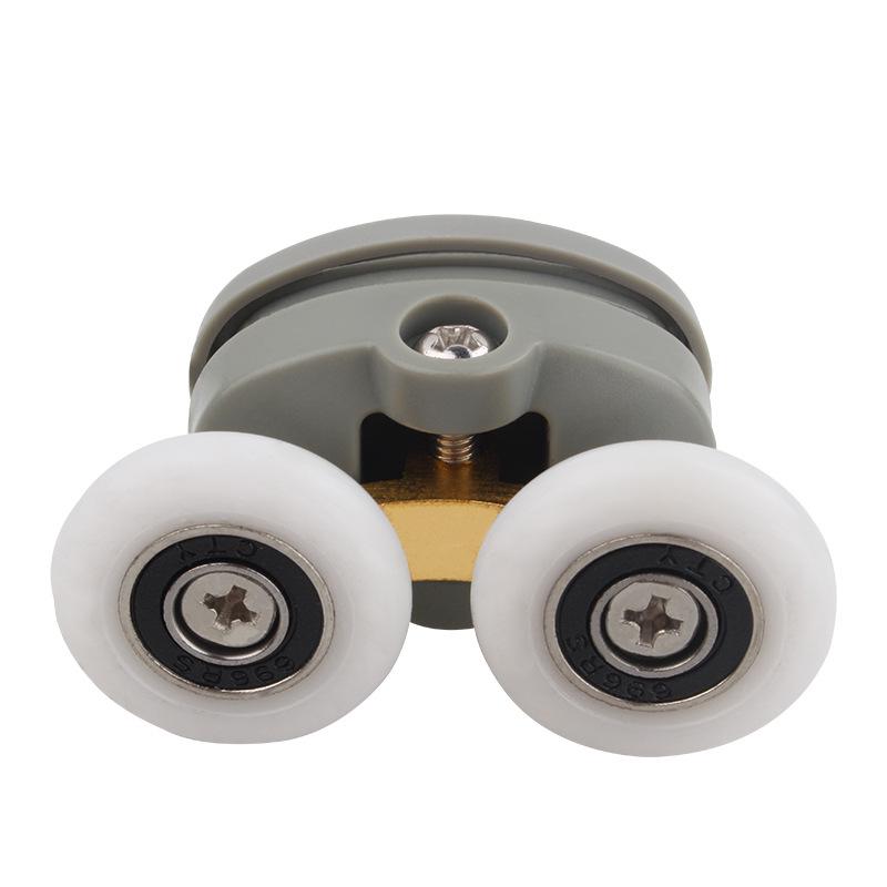Ролик для двойной стеклянной раздвижной двери душевой кабины в ванной