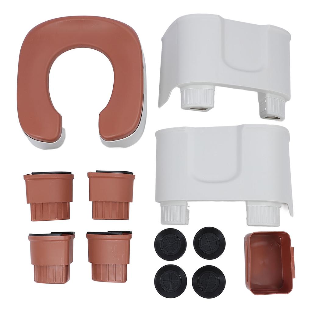 Туалетное кресло для душа, безопасное нескользящее основание, складной туалетный стул с коробкой для салфеток для беременных женщин