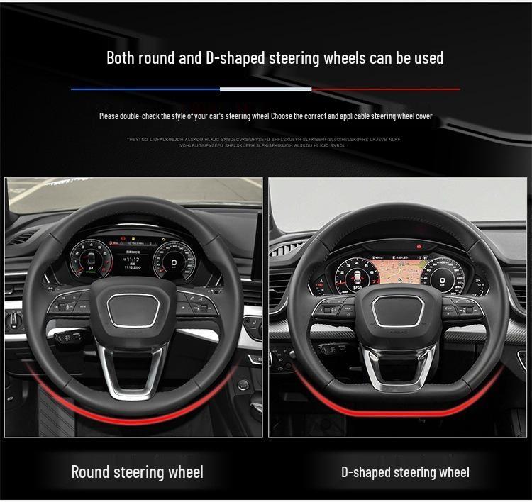 Накладка на руль из углеродного волокна BYD Qin Plus: Нескользящий, Всесезонный, для Qin Plus DMI