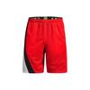 Спортивные шорты из дышащего флиса Color Block средней посадки, мужские шорты красного цвета 1374303-810