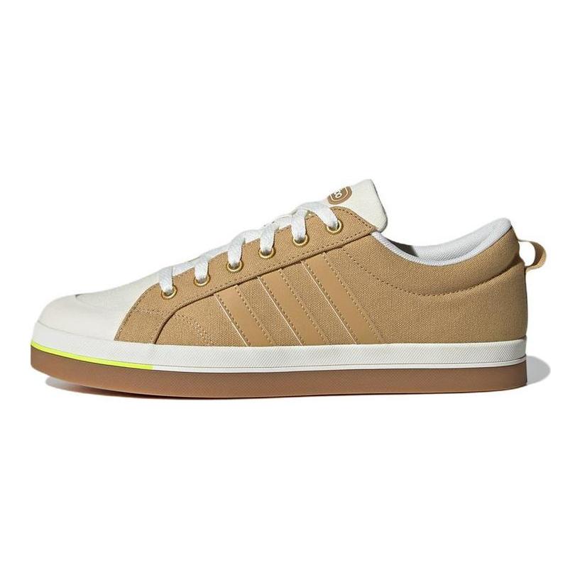 adidas Neo Bravada Износостойкие Нескользящие Повседневные Обувь для Скейтбординга Унисекс Коричневый Желтый GY9682