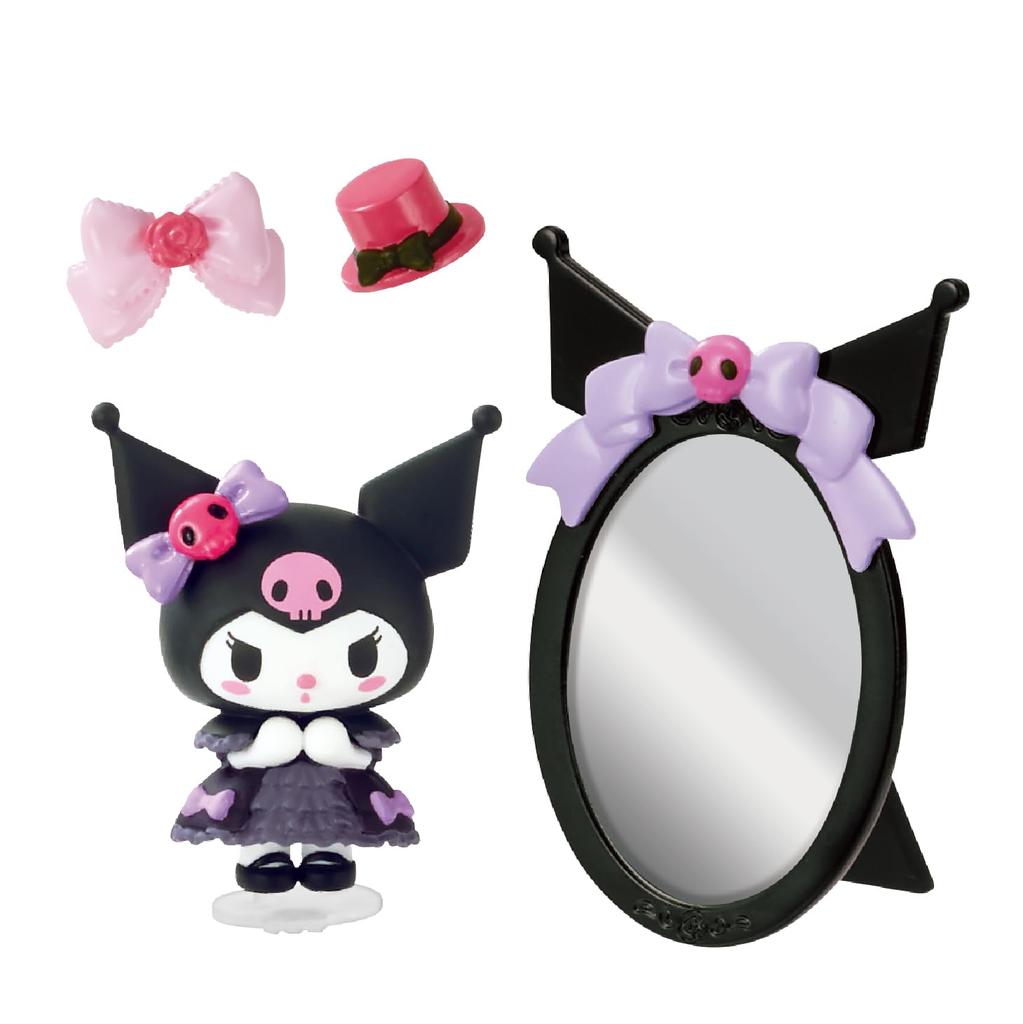Rement Sanrio Gothic Room 1BOX Приблизительно В115 x Ш70 x Г50 мм Изготовлен из ПВХ АБС Куроми,