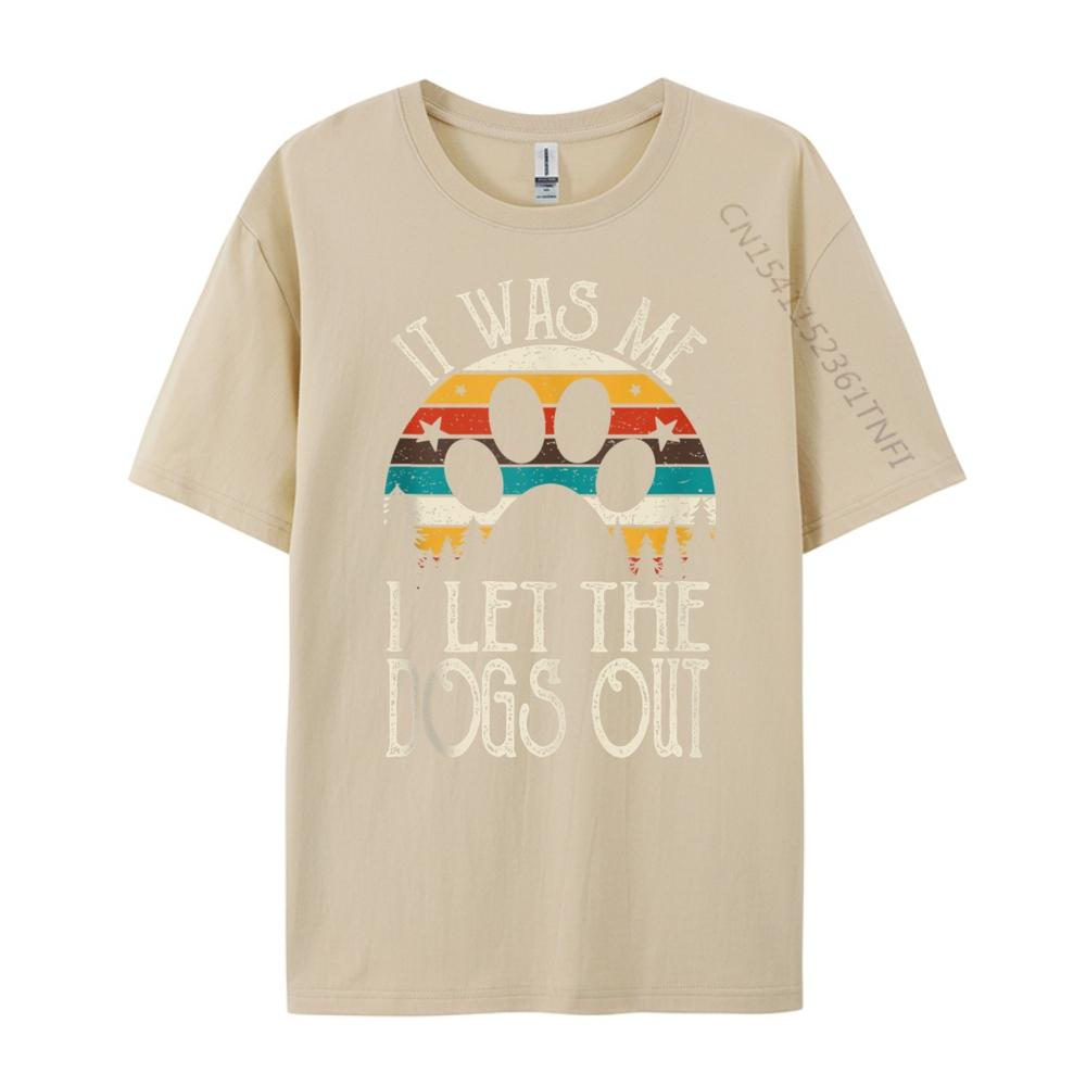 It Was Me I Let The Dogs Out Puppy Luxury Designer Shirts For Unisex Party