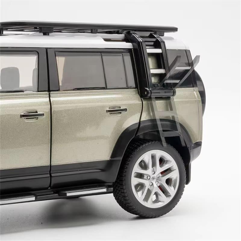 1/18 Land Rover Range Rover SUV Alloy Car Model Front Wheel Steering Multi-function Off-road Vehicle Car Model Sound and Light Children's Toy Gift