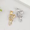 1Pc Brooch Rhinestone Tulip Flower Brooch Anti-glare Suit Brooch Collar Pin Jewelry