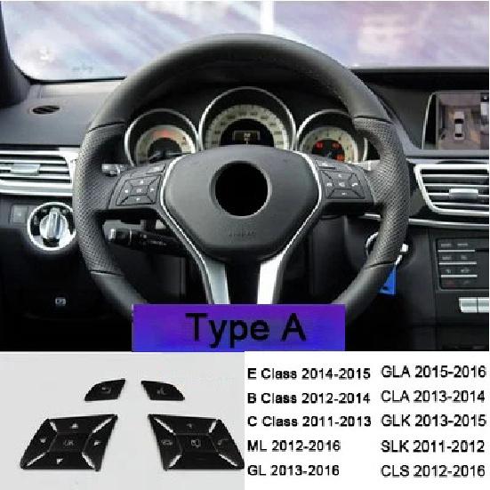 Для Mercedes Benz Накладка-патч на кнопку CLA GLA GLE GLK A B C E-класс ML GL W176 W246 W242 W204 W205 W212 C117 X166 X204 X156