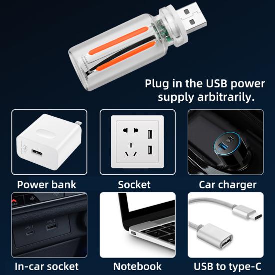 USB-подключаемая ретро-автомобильная лампа, светодиодный ночник с регулируемой яркостью, сенсорное управление, портативная мини-автомобильная светодиодная лампа для украшения