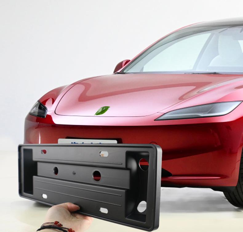 23 Рамка для номерного знака Tesla Model 3 Facelift - Автоаксессуар для модификации краев
