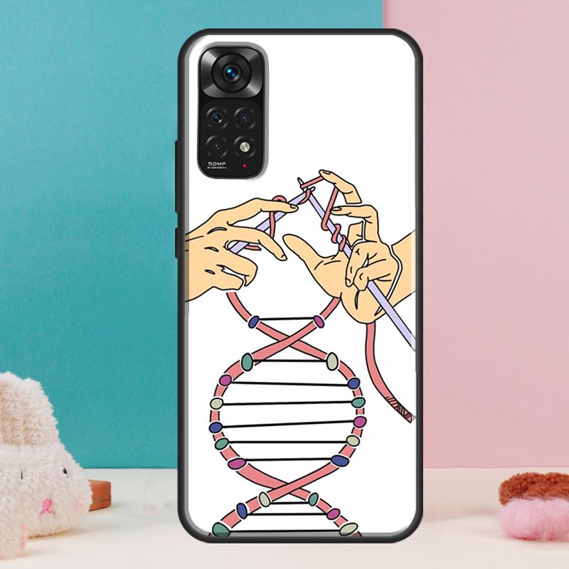Наука ДНК Химия Чехол Для Xiaomi Redmi Note 14 13 12 Pro 11 9 10 9S 10S 11S 12S Redmi 14C 13C 10C 12C Обложка