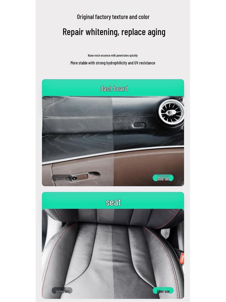 Interior Coating & Polishing Wax for Leather, Plastic & Engine Compartment