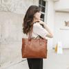 Fashion Trendy Female Large Capacity Tote Bags Korean Leisure Leather Shoulder Bags for Woman Simple Business Handbags  New