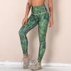 Дышащие быстросохнущие брюки для йоги с цифровой печатью, плотные эластичные спортивные леггинсы с высокой талией для фитнеса, женские спортивные леггинсы