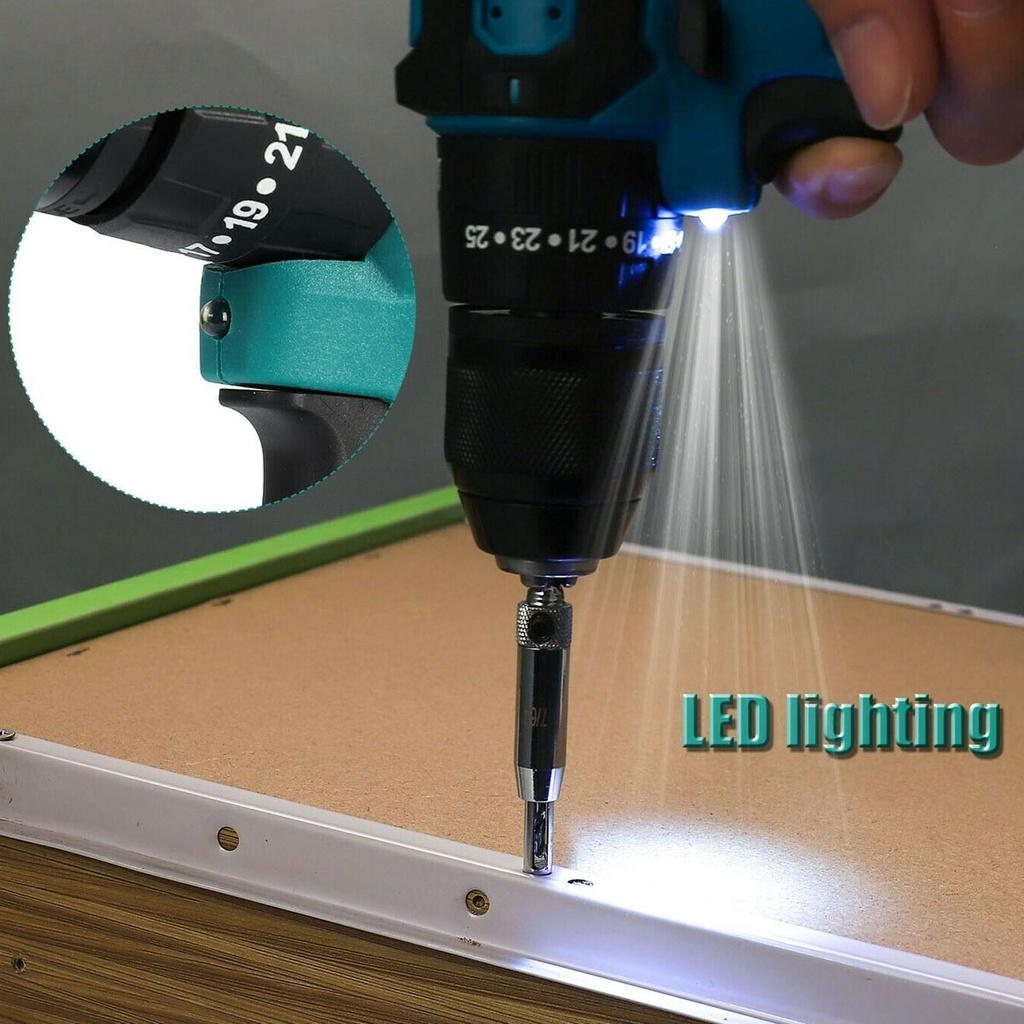 18 В 13 мм Бесщеточная электрическая дрель ударная отвертка плоский молоток 1/2 ударная дрель электроинструменты, подходящие для батареи Makita