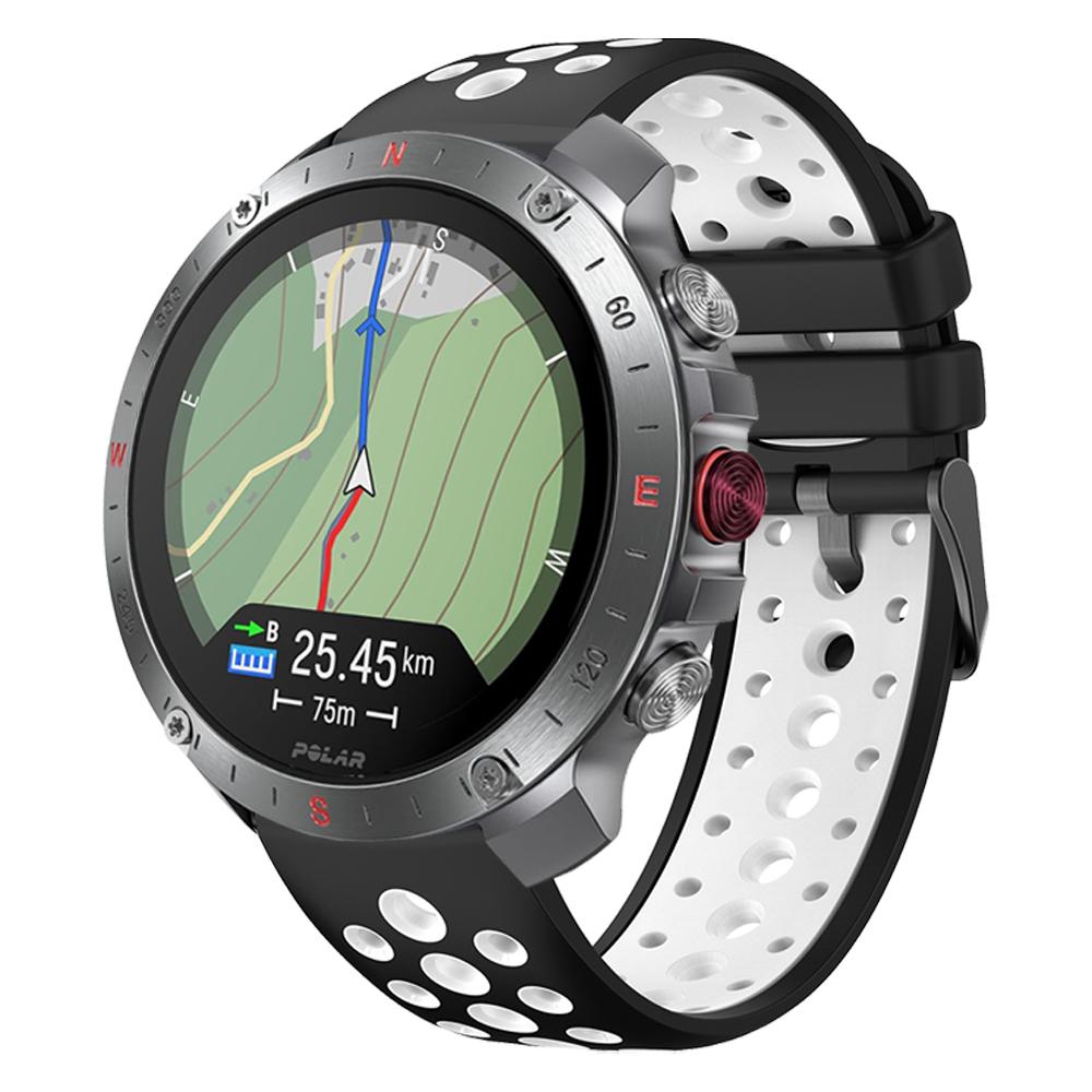22 мм Мягкий дышащий спортивный силиконовый ремешок для часов POLAR Grit X2 Pro Titan Ремешок для Polar Vantage V3 M M2 Браслет на запястье