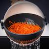 Многофункциональная измельчитель овощей для кухни, для подготовки еды, с контейнером, овощерезка, кухонная измельчитель продуктов для огурца, капусты