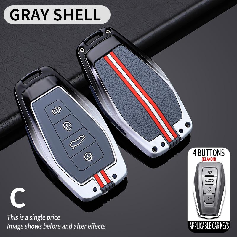 Чехол-брелок для авто из цинкового сплава Корпус Подходит Для Geely Okavango Coolray Atlas Monjaro Tugella Emgrand Gt S Proton X50 X70 Авто Аксессуары