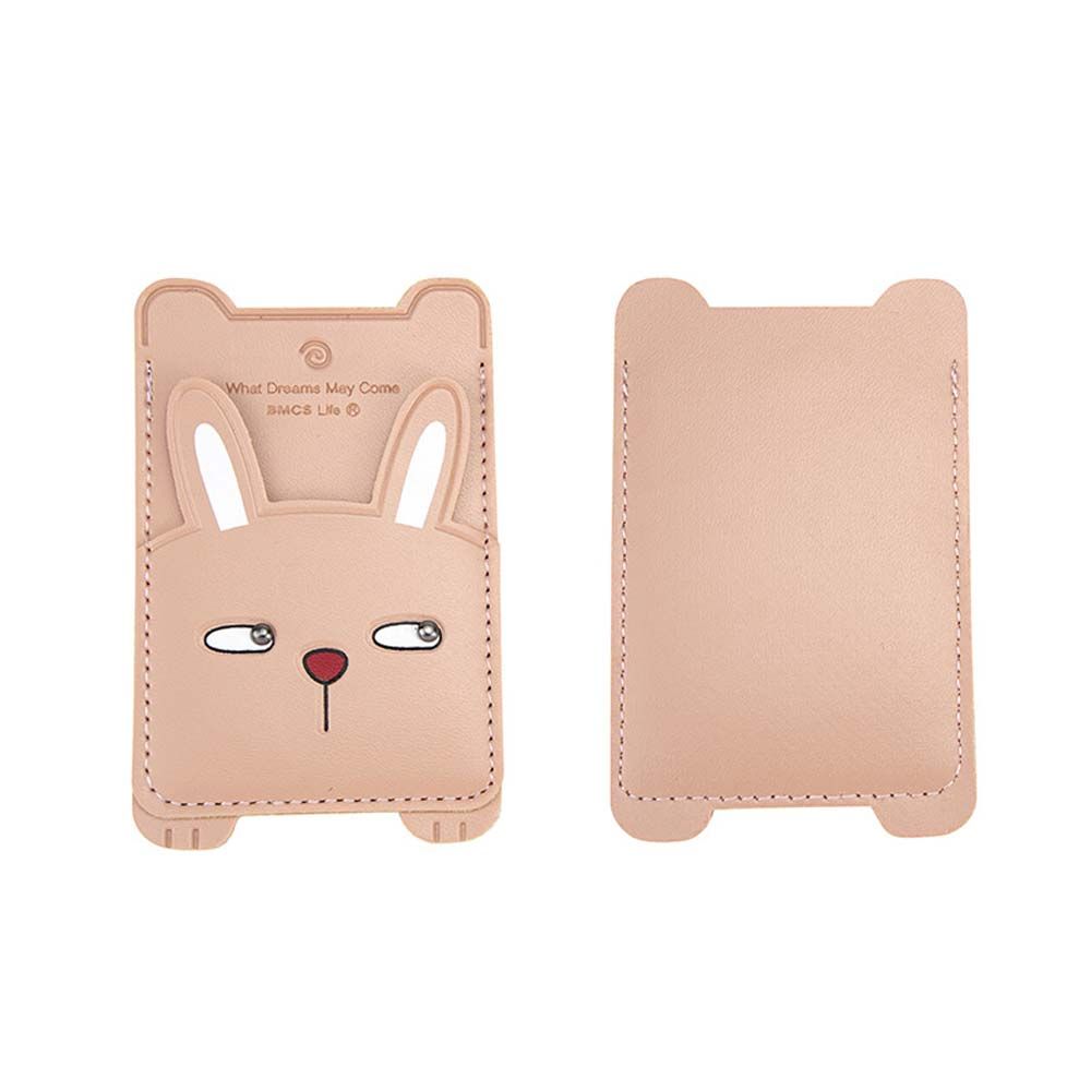 Adhesive Sticker ID Bus Card Mobile Wallet Phone Back Pocket Storage Wallet Phone Card Holder