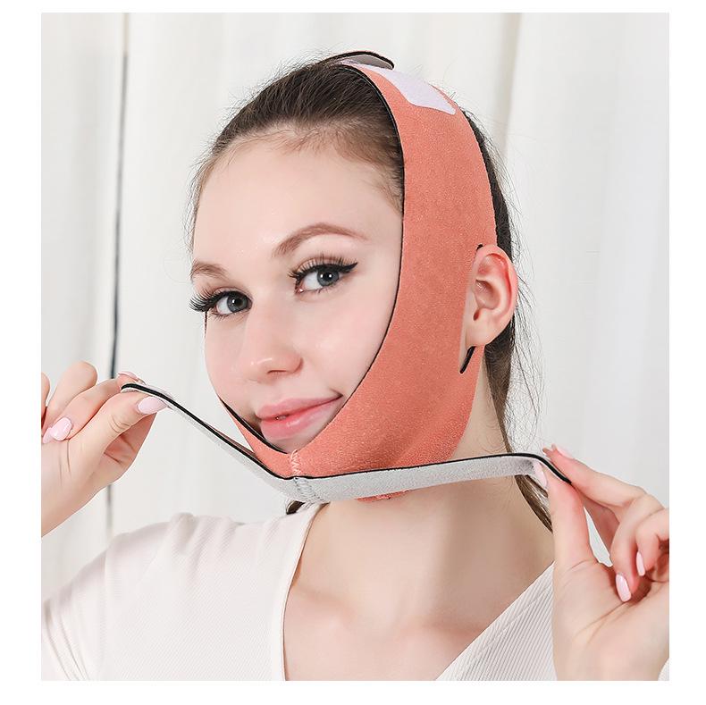 Эластичная повязка SEEYOUTH V-Line: Плюшевая маска для скульптурирования лица и подтягивания линии челюсти 'Ощущение облака'