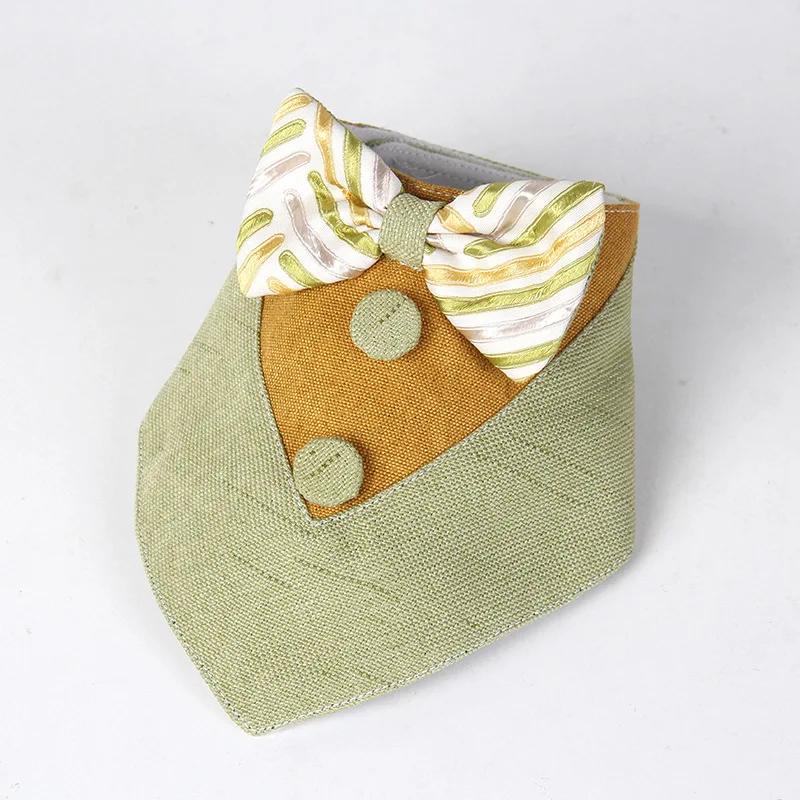 Нагрудники для домашних кошек и собак, маленькие и большие, шарф, моющийся, с принтом, щенок, платок, галстук-бабочка, аксессуары для домашних кошек, подарки