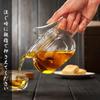 Pokaro Tea Glass Heat Black Tea Direct Включает в себя чайный стакан Pumpkin Unique для гостей, прозрачный, устойчивый, чайник, 450 мл, милый, красивый,