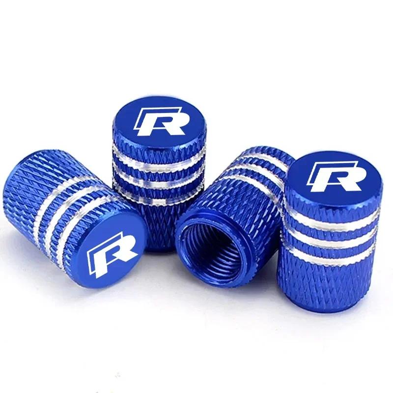 2026 Новые Для VW VOLKSWAGEN для Volkswagen VW 4 шт. Колпачки на ниппель колеса автомобиля Rline 2023 2022 2017 2013 Jetta Passat Авто