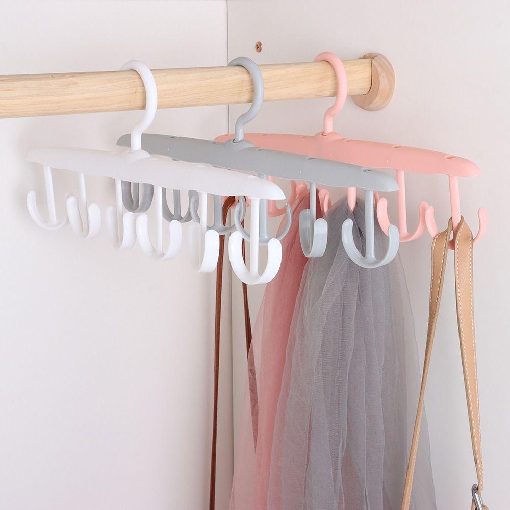 Вращающаяся на 360 градусов вешалка для одежды, вешалка для маек, органайзер для галстуков и бюстгальтеров, артефакт, крючок для одежды