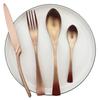4pcs/set Gold Cutlery Set 18/10 Stainless Steel Dinnerware Set Knives Fork Spoon Dinner Set Home Kitchen Flatware Tableware Set