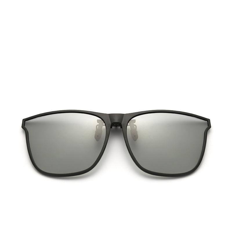 Сверхлегкие контактные поляризованные солнцезащитные очки с зажимами, мужские и женские водители, очки для коррекции близорукости