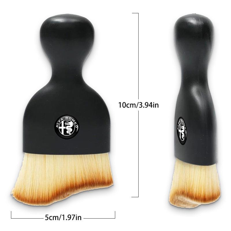 For Alfa Romeo Car Air Outlet Dashboard Cleaning Brush Detailing Tool Brush 159 Giulietta 156 147 Giulia Mito GT Stelvio Spider qa9