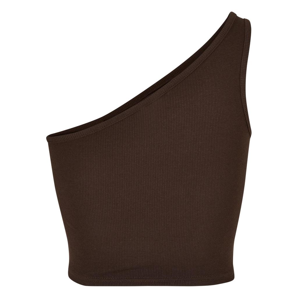 Urban Classics Womens/Ladies Asymmetric Cropped Top