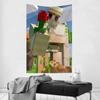 Anime Game HD MMinecraftS Tapestry Room Decor Wall Cloth Party Hanging Background Room Decor Baby Room