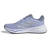 Adidas Anti Slip Wear Resistant Low Top Running Shoes Women's Purple Silver Sneakers IH6089