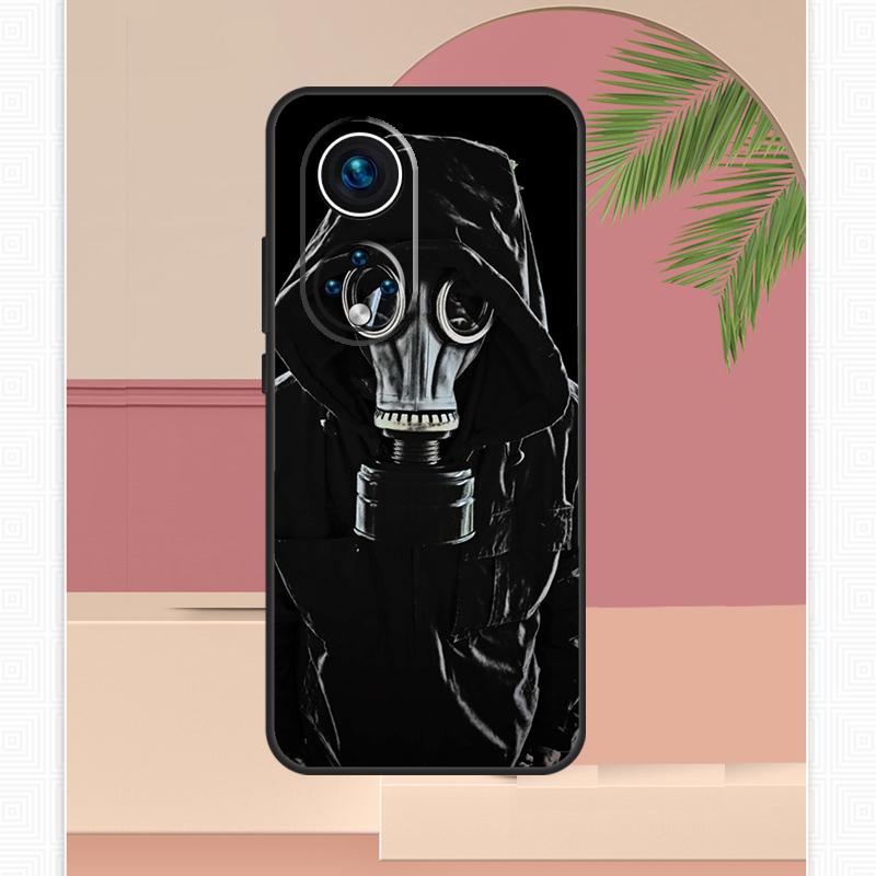Чехол для противогаза для Honor Magic 7 Lite 5 6 8 Pro Honor 200 400 X9c X9b X9a X8b X8a X8c 50 70 90 Чехол