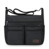 Men's Large Capacity Crossbody Bag Commuter Shoulder Bag Multi-Pocket Canvas Bag