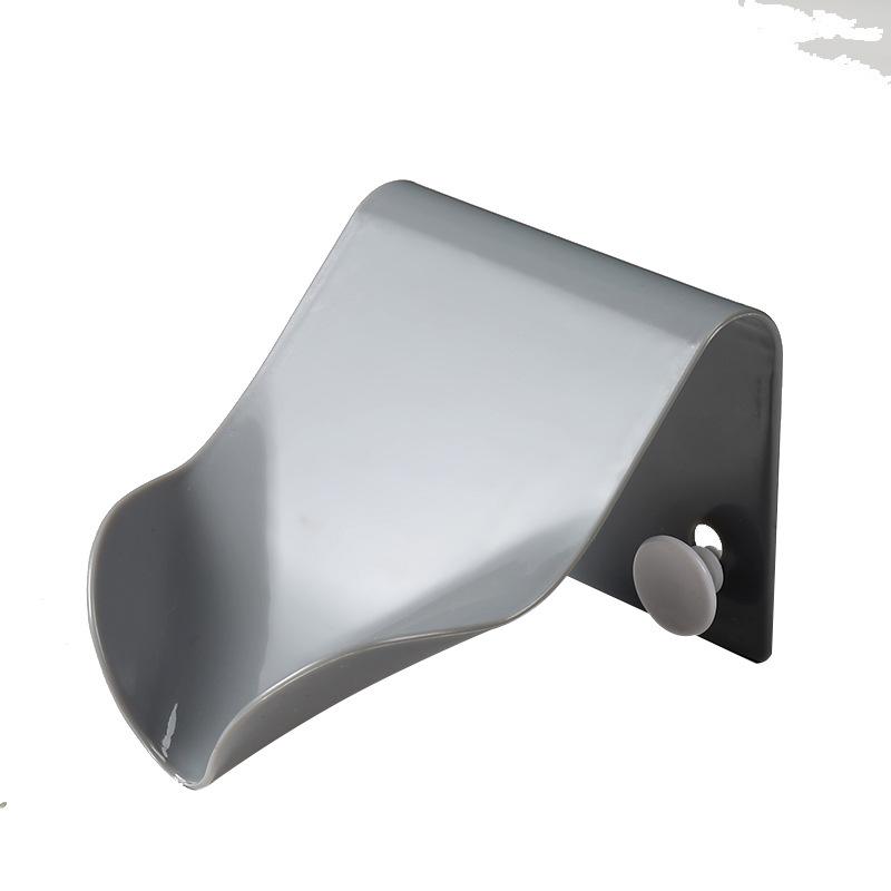 Drainage Soap Box Multifunctional Soap Hanging Box Seamless Wall-mounted Draining Soap Box